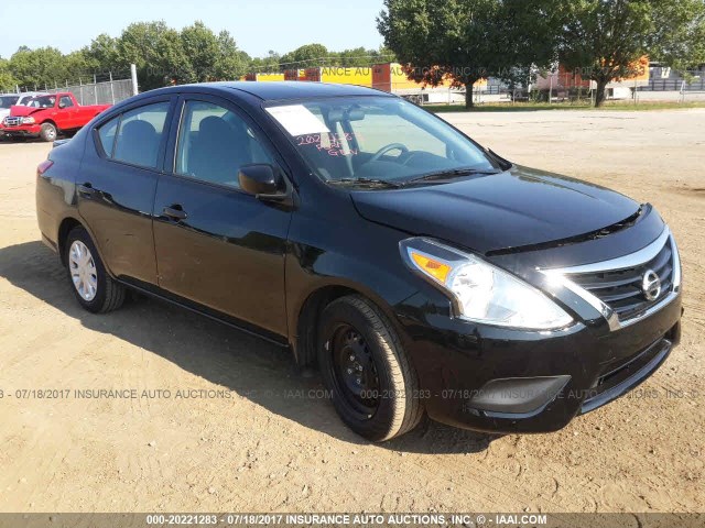 3N1CN7AP4HL843123 - 2017 NISSAN VERSA S/S PLUS/SV/SL BLACK photo 1