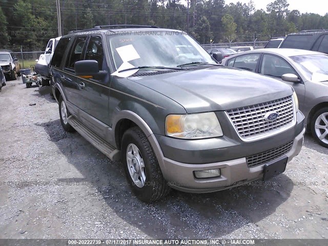 1FMFU17L44LA37556 - 2004 FORD EXPEDITION EDDIE BAUER GREEN photo 1