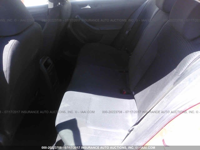 3VW1K7AJ4FM235843 - 2015 VOLKSWAGEN JETTA S 红色 照片 8