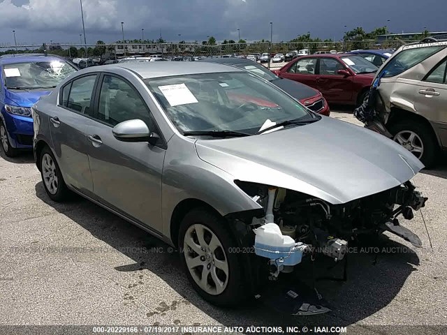 JM1BL1TF9D1725201 - 2013 MAZDA 3 I SILVER photo 1