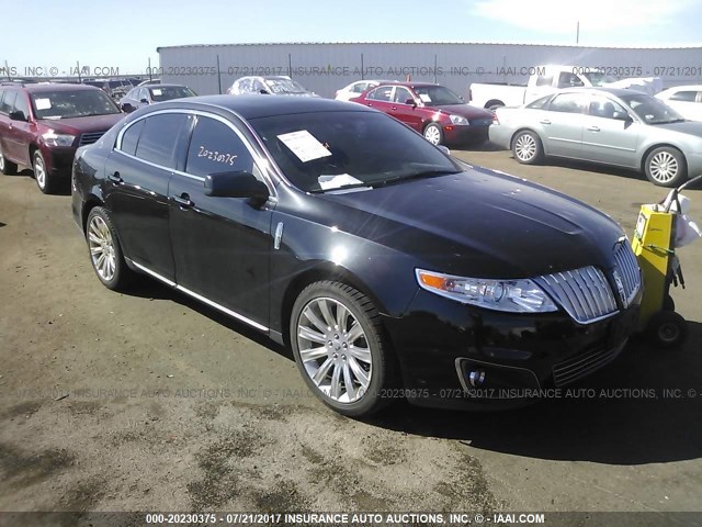 1LNHM94RX9G626482 - 2009 LINCOLN MKS BLACK photo 1