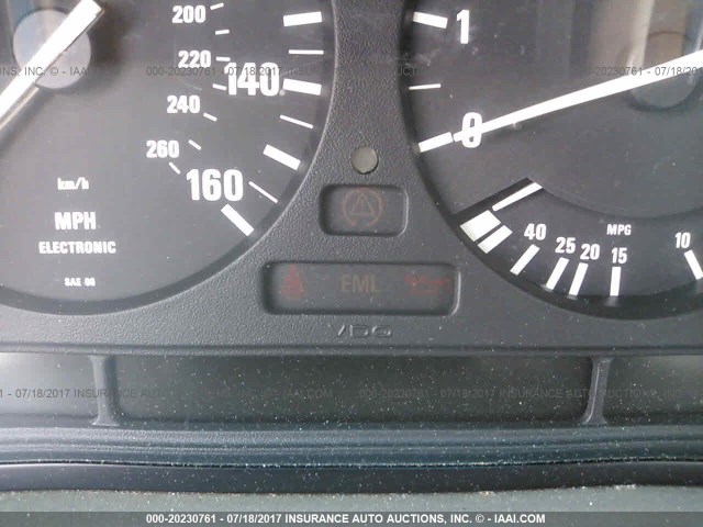 WBAHD6321SGK85693 - 1995 BMW 525 I AUTOMATIC GOLD photo 7