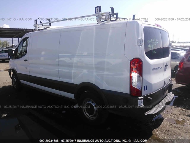 1FTNR2YM5FKA49898 - 2015 FORD TRANSIT T-250 WHITE photo 3