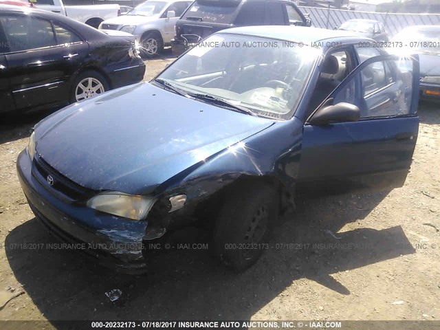 1NXBR12EXYZ347509 - 2000 TOYOTA COROLLA VE/CE/LE 蓝色 照片 2