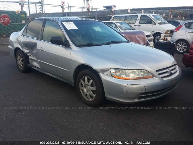 JHMCG66872C019587 - 2002 HONDA ACCORD EX/SE SILVER photo 1