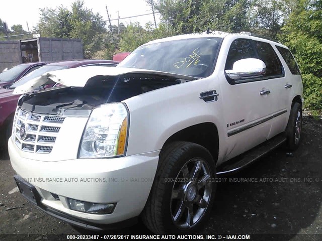1GYFK63827R348746 - 2007 CADILLAC ESCALADE LUXURY أبيض صورة 2