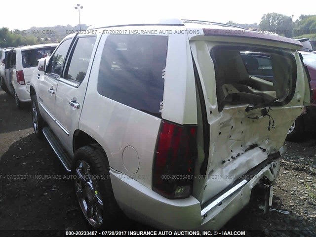 1GYFK63827R348746 - 2007 CADILLAC ESCALADE LUXURY أبيض صورة 3