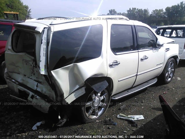 1GYFK63827R348746 - 2007 CADILLAC ESCALADE LUXURY أبيض صورة 4