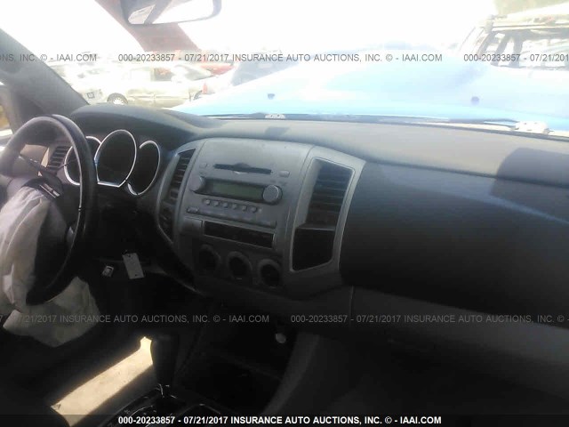 3TMLU42N95M001542 - 2005 TOYOTA TACOMA DOUBLE CAB ლურჯი ფოტო 5