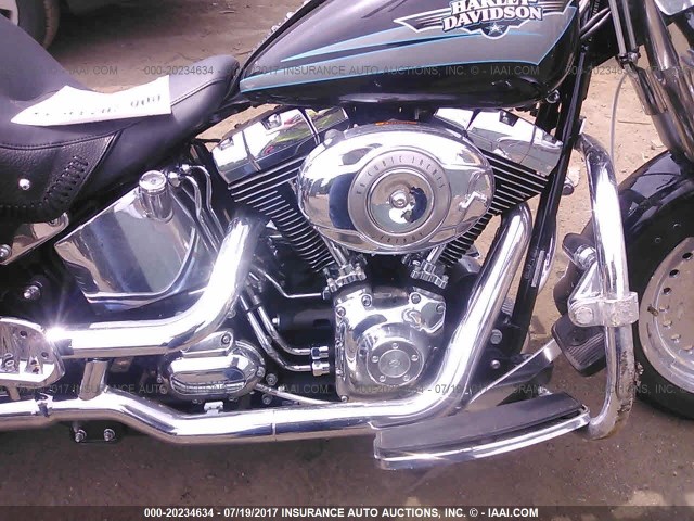 1HD1BX512AB045812 - 2010 HARLEY-DAVIDSON FLSTF BLACK photo 8