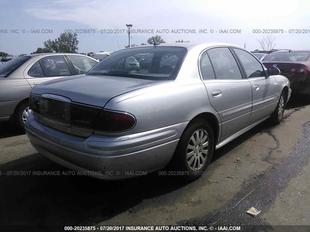 1G4HP52K65U193387 - 2005 BUICK LESABRE CUSTOM SILVER photo 4