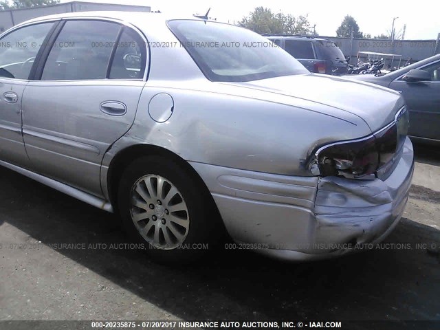 1G4HP52K65U193387 - 2005 BUICK LESABRE CUSTOM SILVER photo 6