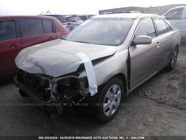 4T4BE46K39R056886 - 2009 TOYOTA CAMRY SE/LE/XLE TAN photo 2