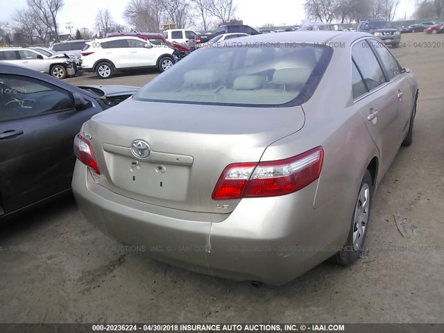 4T4BE46K39R056886 - 2009 TOYOTA CAMRY SE/LE/XLE Коричневый фото 4