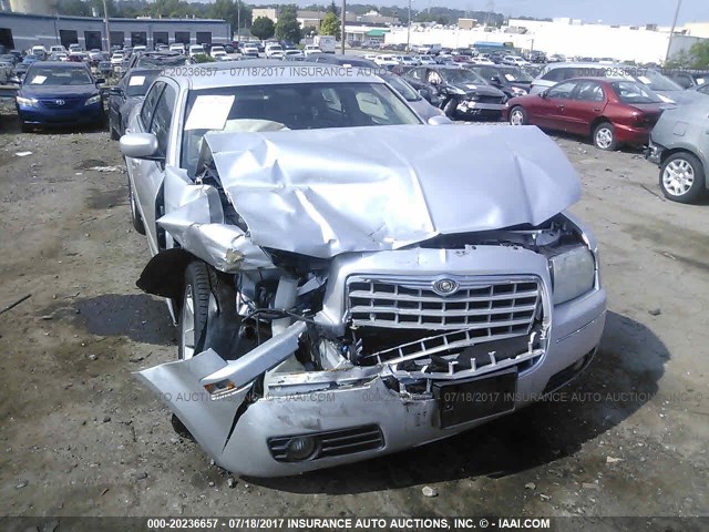 2C3AA53G75H563769 - 2005 CHRYSLER 300 TOURING SILVER photo 6