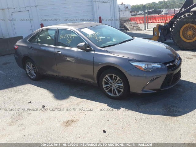 4T1BF1FK8HU618544 - 2017 TOYOTA CAMRY LE/XLE/SE/XSE GRAY photo 1