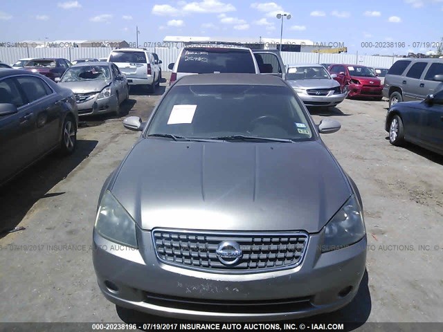 1N4AL11D76C166628 - 2006 NISSAN ALTIMA S/SL GRAY photo 6