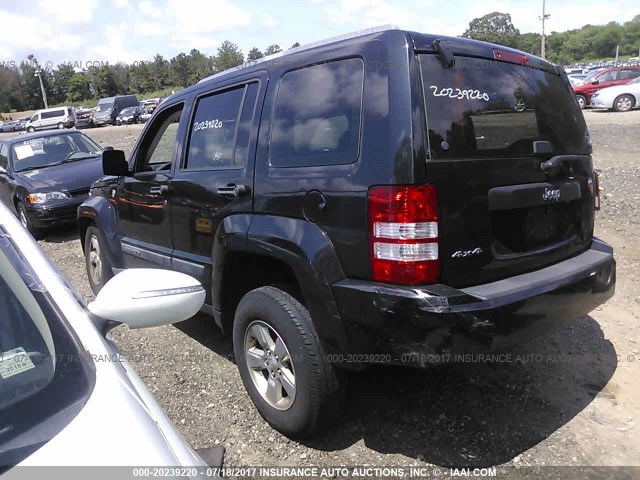 1J4PN2GK7BW575175 - 2011 JEEP LIBERTY SPORT Qara foto 3