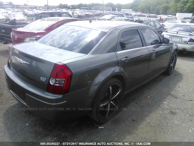 2C3KA53G08H230600 - 2008 CHRYSLER 300 TOURING SILVER photo 4