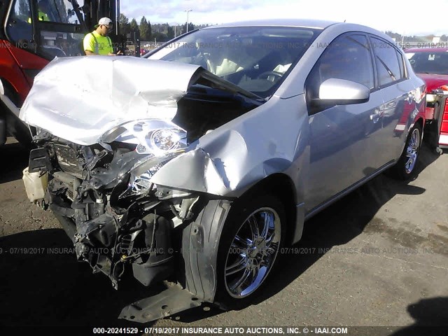 3N1AB61E17L686691 - 2007 NISSAN SENTRA 2.0/2.0S/2.0SL SILVER photo 2