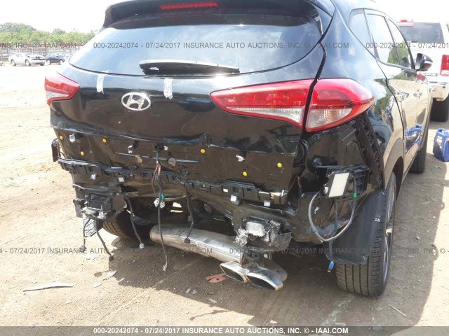 KM8J33A29GU059737 - 2016 HYUNDAI TUCSON LIMITED/SPORT AND ECO/SE BLACK photo 6