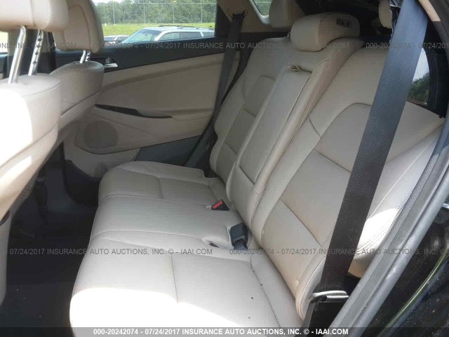 KM8J33A29GU059737 - 2016 HYUNDAI TUCSON LIMITED/SPORT AND ECO/SE BLACK photo 8