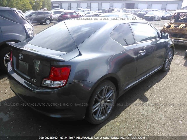JTKJF5C78C3034157 - 2012 TOYOTA SCION TC 灰色 照片 4