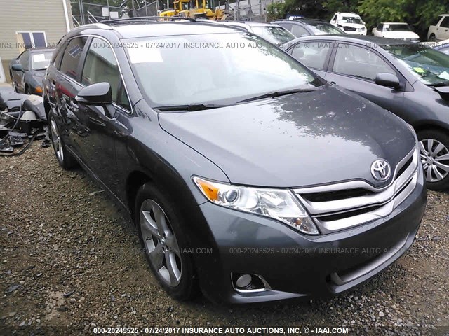 4T3BK3BB9EU099827 - 2014 TOYOTA VENZA LE/XLE/LIMITED GRAY photo 1