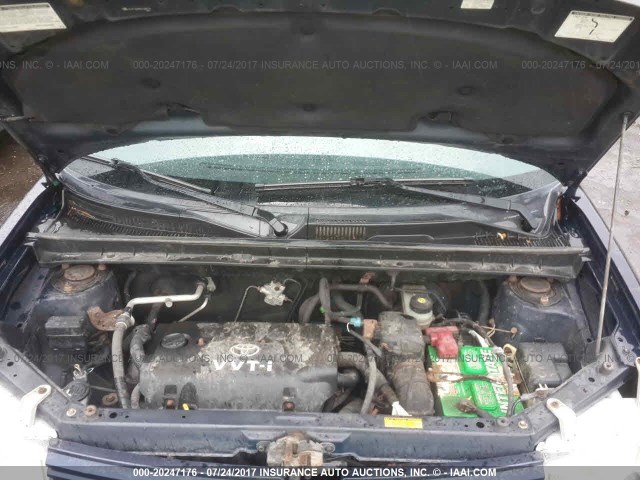 JTLKT324050189519 - 2005 TOYOTA SCION XB Tünd mavi foto 10