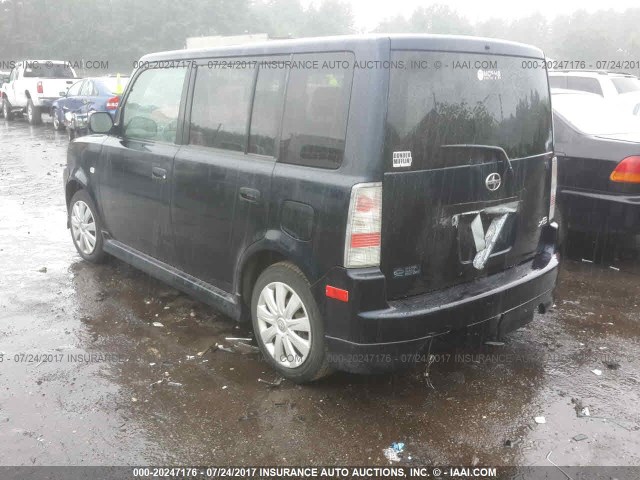 JTLKT324050189519 - 2005 TOYOTA SCION XB Tünd mavi foto 3