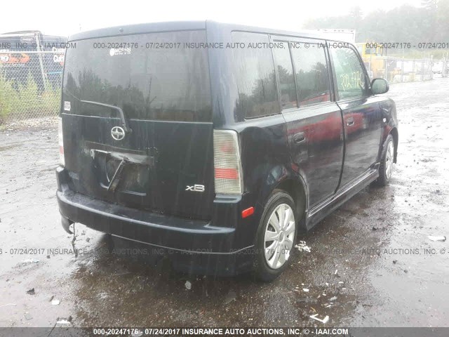 JTLKT324050189519 - 2005 TOYOTA SCION XB Tünd mavi foto 4
