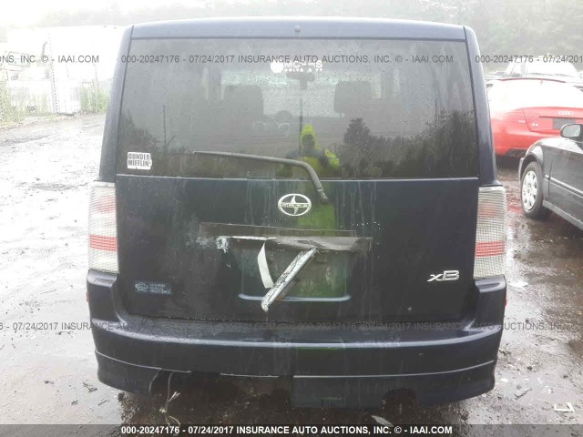 JTLKT324050189519 - 2005 TOYOTA SCION XB Tünd mavi foto 6