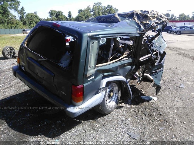 1J4FF27S4XL675963 - 1999 JEEP CHEROKEE SE GREEN photo 4