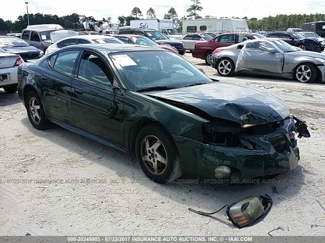 2G2WS522X41339668 - 2004 PONTIAC GRAND PRIX GT2 მწვანე ფოტო 1