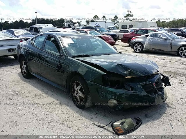 2G2WS522X41339668 - 2004 PONTIAC GRAND PRIX GT2 GREEN photo 6