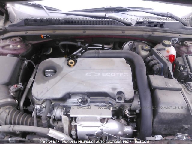 1G1ZB5ST0GF219045 - 2016 CHEVROLET MALIBU LS MAROON photo 10