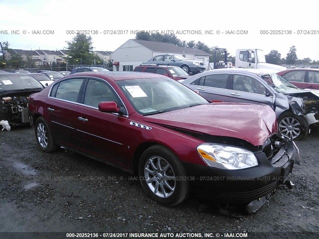 1G4HR57Y86U223501 - 2006 BUICK LUCERNE CXL RED photo 1