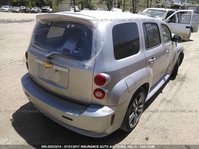 3GNDA63X38S641441 - 2008 CHEVROLET HHR SS 银色 照片 4