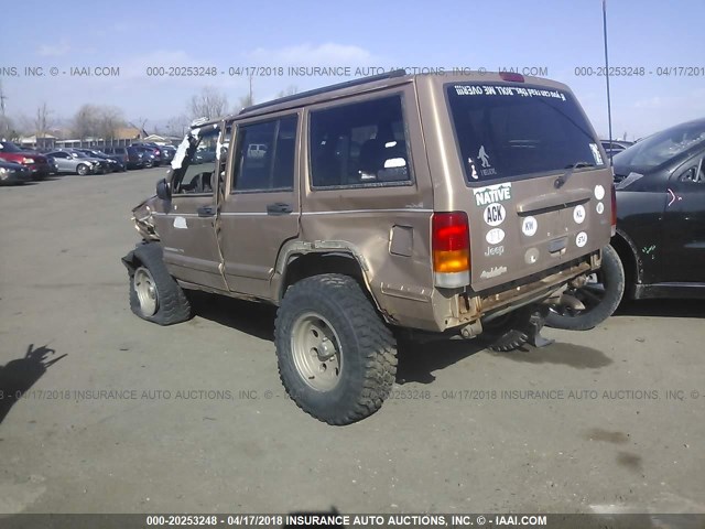 1J4FF78S4XL546472 - 1999 JEEP CHEROKEE LIMITED BROWN photo 3