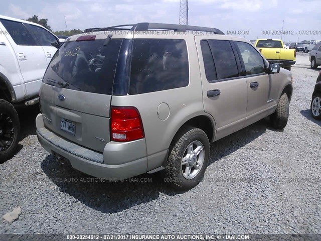 1FMZU73K15ZA01741 - 2005 FORD EXPLORER XLT/XLT SPORT/NBX TAN photo 4