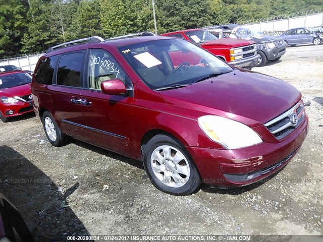 KNDMC233276026780 - 2007 HYUNDAI ENTOURAGE GLS/SE/LIMITED MAROON photo 1