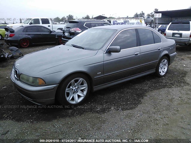 WBADT43482GY97686 - 2002 BMW 525 I AUTOMATIC 灰色 照片 2