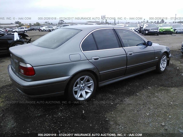 WBADT43482GY97686 - 2002 BMW 525 I AUTOMATIC 灰色 照片 4