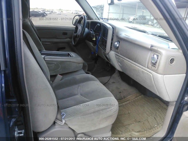 1GNEC13T45R210653 - 2005 CHEVROLET TAHOE C1500 BLUE photo 5