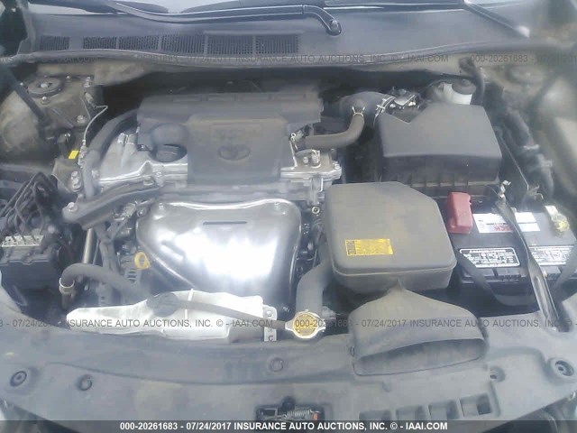 4T1BF1FK0CU145375 - 2012 TOYOTA CAMRY SE/LE/XLE შავი ფოტო 10