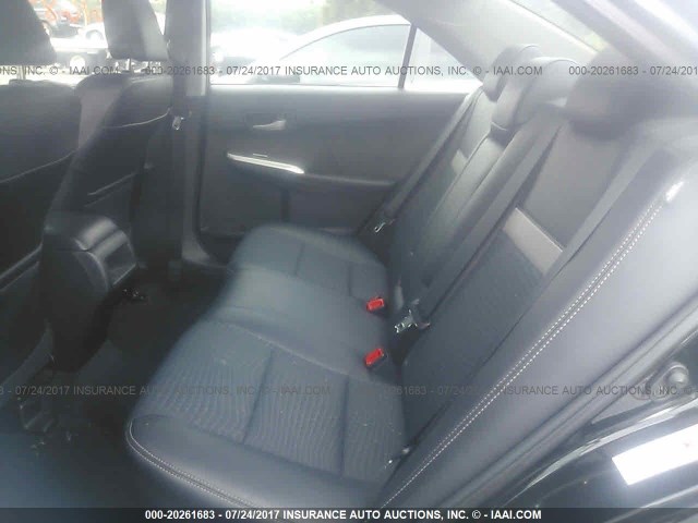 4T1BF1FK0CU145375 - 2012 TOYOTA CAMRY SE/LE/XLE შავი ფოტო 8