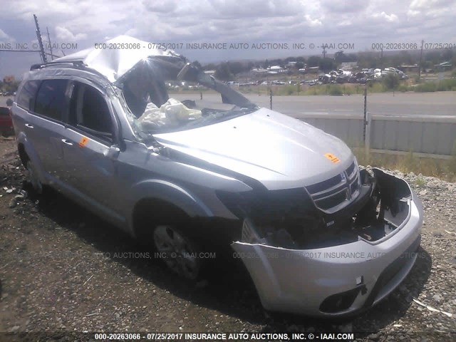 3C4PDDBG4CT257500 - 2012 DODGE JOURNEY SXT SILVER photo 1