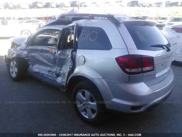 3C4PDDBG4CT257500 - 2012 DODGE JOURNEY SXT SILVER photo 3