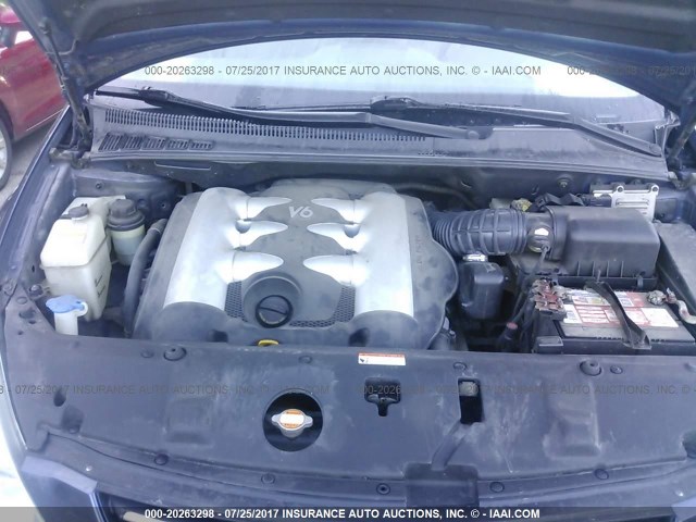 KNDMB233876122674 - 2007 KIA SEDONA EX/LX Navy photo 10