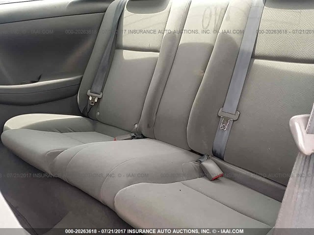 4T1CE38P85U510786 - 2005 TOYOTA CAMRY SOLARA SE/SLE შავი ფოტო 8